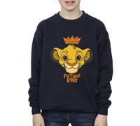 Disney Boys The Lion King Future King Sweatshirt Navy Blue 3-4 Years