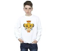 Disney Boys The Lion King Future King Sweatshirt White 5-6 Years