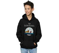 Disney Boys The Lion King Hakuna Matata Walk Hoodie Black 7-8 Years