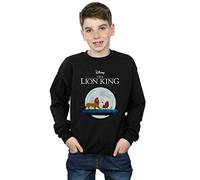 Disney Boys The Lion King Hakuna Matata Walk Sweatshirt Black 5-6 Years