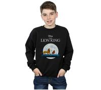 Disney Boy's The Lion King Hakuna Matata Walk Sweatshirt in Black | Size: 9 Years Disney Black 9 Years