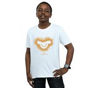 Disney Boy's The Lion King Movie Simba Face T-Shirt in White | Size: 3-4 Years Disney White 3-4 Years