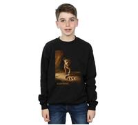 Disney Boy's The Lion King Movie Simba Poster Sweatshirt in Black | Size: 3-4 Years Disney Black 3-4 Years