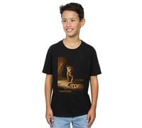 Disney Boy's The Lion King Movie Simba Poster T-Shirt in Black | Size: 12-13 Years Disney Black 12-13 Years
