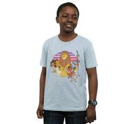 Disney Boy's The Lion King Pride Family T-Shirt in Grey | Size: 9 Years Disney Grey 9 Years