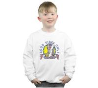 Disney Boy's The Lion King Rafiki Good Vibes Only Sweatshirt in White | Size: 12-13 Years Disney White 12-13 Years