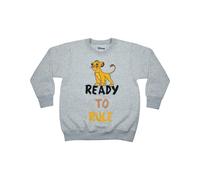 Disney Boy's The Lion King Simba Sweatshirt | Boys Grey | Official Merch | Size: 7-8 Years Disney Grey 7-8 Years