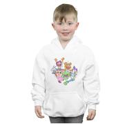 Disney Boy's The Muppets Muppet Babies Colour Group Hoodie in White | Size: 12-13 Years Disney White 12-13 Years