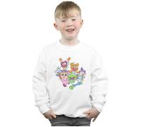 Disney Boy's The Muppets Muppet Babies Colour Group Sweatshirt in White | Size: 3-4 Years Disney White 3-4 Years