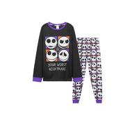 The Nightmare Before Christmas Pyjama Set Disney Black 7-8 Years