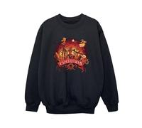 (12-13 Years, Black) Disney Boys The Nightmare Before Christmas Scary Christmas Sweatshirt
