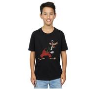 Disney Boy's Three Little Pigs Big Bad Wolf T-Shirt in Black | Size: 3-4 Years Disney Black 3-4 Years
