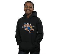 Disney Boy's Three Little Pigs Jump Hoodie in Black | Size: 9 Years Disney Black 9 Years