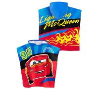 Disney Boys Towel Poncho Cars Red One Size