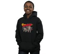 Disney Boy's Toy Story 4 Duke Caboom King Of The Jump Hoodie in Black | Size: 9 Years Disney Black 9 Years
