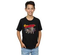 Disney Boy's Toy Story 4 Duke Caboom King Of The Jump T-Shirt in Black | Size: 3-4 Years Disney Black 3-4 Years