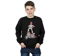 Disney Boys Toy Story 4 Duke Caboom Pose Sweatshirt Black 5-6 Years