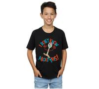 Disney Boy's Toy Story 4 Forky I Dont Know About This T-Shirt in Black | Size: 3-4 Years Disney Black 3-4 Years
