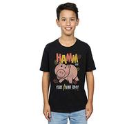 Disney Boys Toy Story 4 Hamm The Piggy Bank T-Shirt Black 12-13 Years