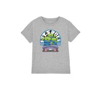 Disney Boy's Toy Story Aliens Let'S Roll Kids T-Shirt in Grey | Size: 3-4 Years Disney Grey 3-4 Years