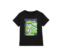 Disney Boy's Toy Story Buzz Galactic Guardian Kids T-Shirt, Black | Size: 7-8 Years Disney Black 7-8 Years