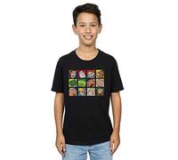 Disney Boys Toy Story Character Squares T-Shirt Black 12-13 Years