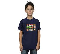 Disney Boys Toy Story Character Squares T-Shirt - Navy Blue - 5-6 Years - Navy Blue