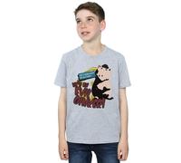 Disney Boy's Toy Story Evil Oinker T-Shirt in Grey | Size: 7-8 Years Disney Grey 7-8 Years