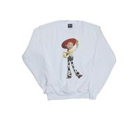 Disney Boy's Toy Story Jessie Pose Sweatshirt in White | Size: 3-4 Years Disney White 3-4 Years
