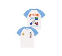 Disney Boy's Toy Story T-Shirt in White | Size: 2-3 Years Disney White 2-3 Years
