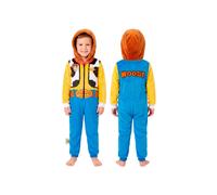Disney Boy's Toy Story Woody Onesie in Yellow | Size: 2-3 Years Disney Yellow 2-3 Years