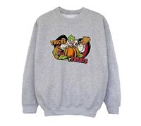 Disney Boy's Trick Or Treat Ursula Villains Sweatshirt in Grey | Size: 3-4 Years Disney Grey 3-4 Years