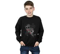 Disney Boy's Villains Wicked Sweatshirt in Black | Size: 7-8 Years Disney Black 7-8 Years