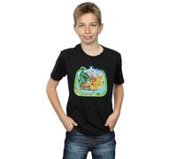 Disney Boy's Zootropolis City T-Shirt in Black | Size: 7-8 Years Disney Black 7-8 Years