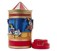 Disney: Brave Little Tailor Mickey and Minnie Mouse Carousel Crossbody Bag