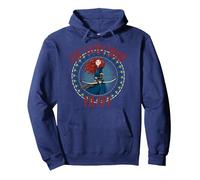 Disney Brave Merida Aim With Your Heart Pullover Hoodie, Adult Unisex, Navy Blue, XX-Large