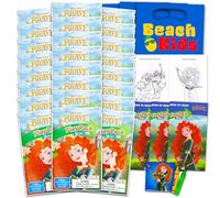 Disney Brave Mini Party Favors Set for Kids - Bundle with 24 Mini Brave Grab n Go Play Packs with Coloring Pages, Stickers and More (Brave Birthday Party Supplies)