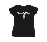 Disney Bride´s Last Ride Minnie Mouse Cotton T-Shirt In Black Black