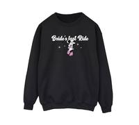 Disney Women's Bride´s Last Ride Minnie Mouse Sweatshirt in Black | Size: 2XL Disney Black 2XL