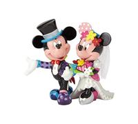 Disney Britto Collection Mickey & Minnie Mouse Wedding Figurine