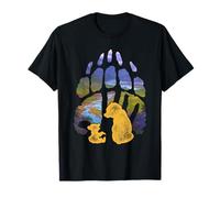 Disney Brother Bear Kenai Koda Paw Silhouette T-Shirt