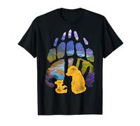 Disney Brother Bear Kenai Koda Paw Silhouette T-Shirt