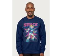 Disney Buzz Lightyear I Need Some Space Toy Story Sweatshirt In Navy Navy