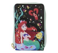 LOUNGEFLY Life Is The Bubbles Accordion Wallet - The Little Mermaid 35Th Anniversary