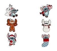 Disney by Loungefly Pin présentoir pin's émaillés Stitch Holiday 3 cm (12)