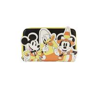 Loungefly Disney: Mickey And Friends Candy Corn Zip Around Wallet