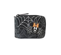 Mickey Mouse Loungefly - Spider Minnie Wallet black white orange Onesize