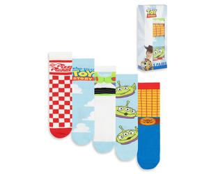 Disney Calf Socks Set of 5 | Unisex Multicoloured | Official Merch