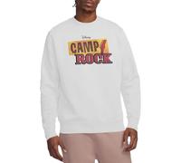 Disney Camp Rock Classic Logo Unisex Sweatshirt, White, Medium