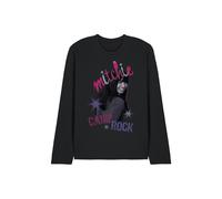 Disney Camp Rock Mitchie Airbrush Unisex Long Sleeve T Shirt, Black, Medium